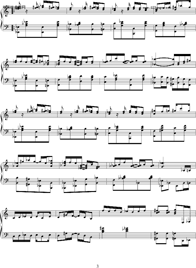 Eugenia-爵士-爵士音乐钢琴曲谱（图3）