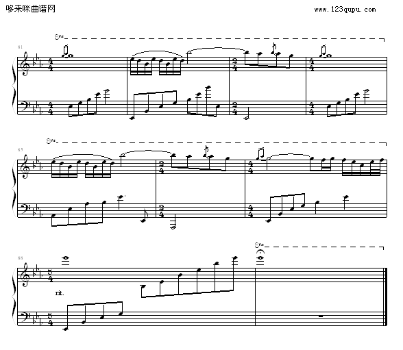 Before I Go-雅尼钢琴曲谱（图5）