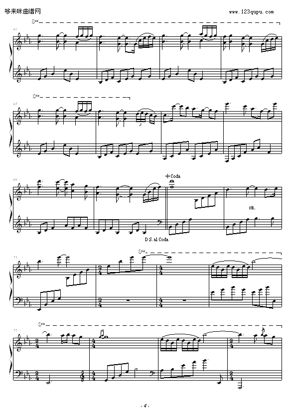 Before I Go-雅尼钢琴曲谱（图4）