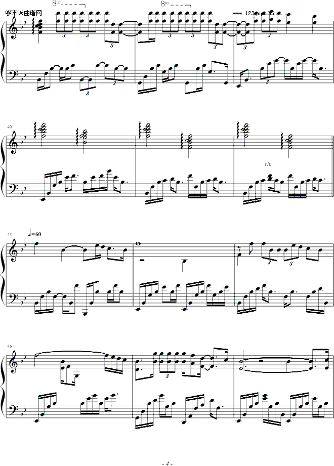 AFTER THE RAIN-Kevin Kern钢琴曲谱（图4）
