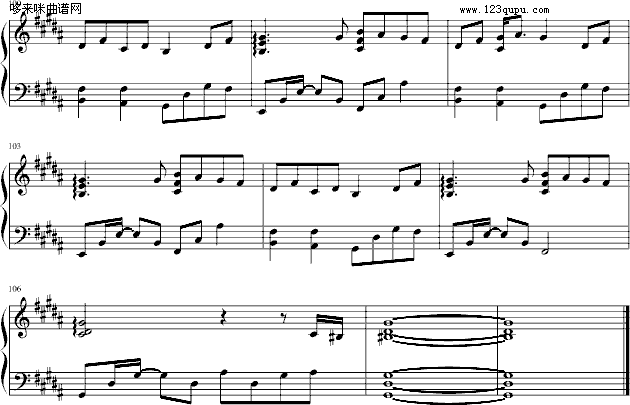 梦的点滴-松隆子钢琴曲谱（图6）