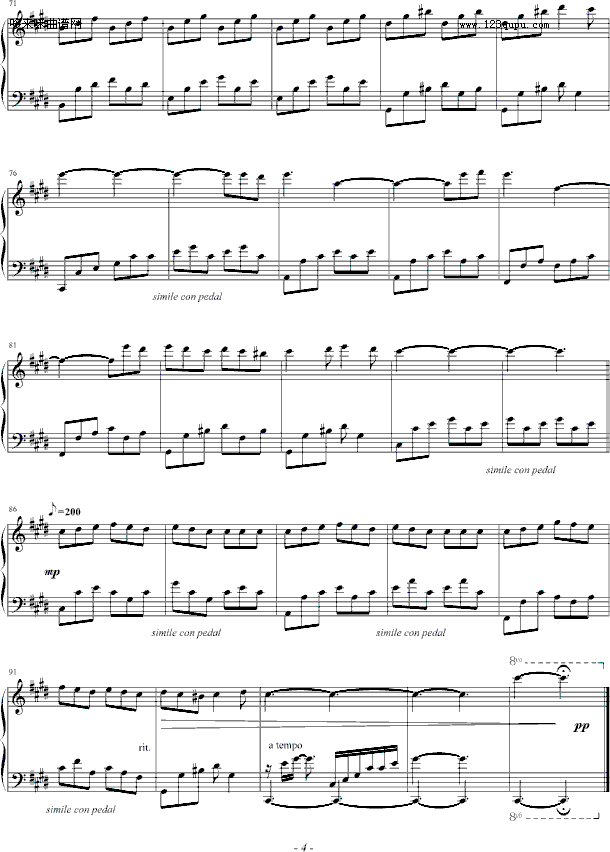 Intermezzo-Ernesto Cortazar钢琴曲谱（图4）