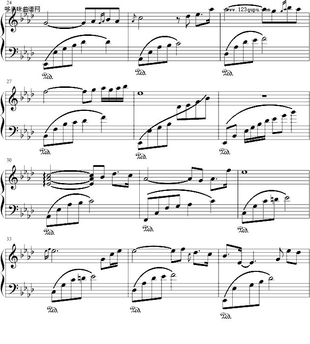 白日梦游-钢琴版-The Daydream钢琴曲谱（图3）