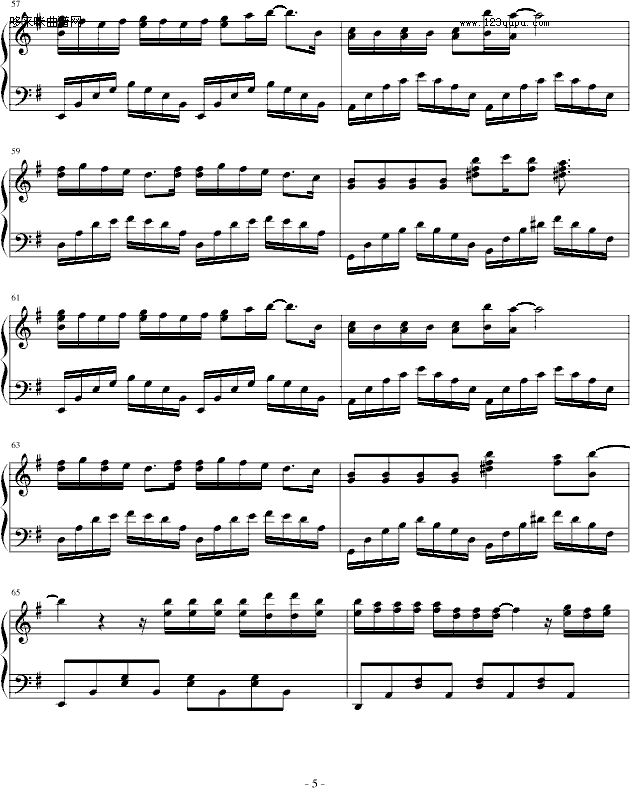 出賣-容祖儿钢琴曲谱（图5）