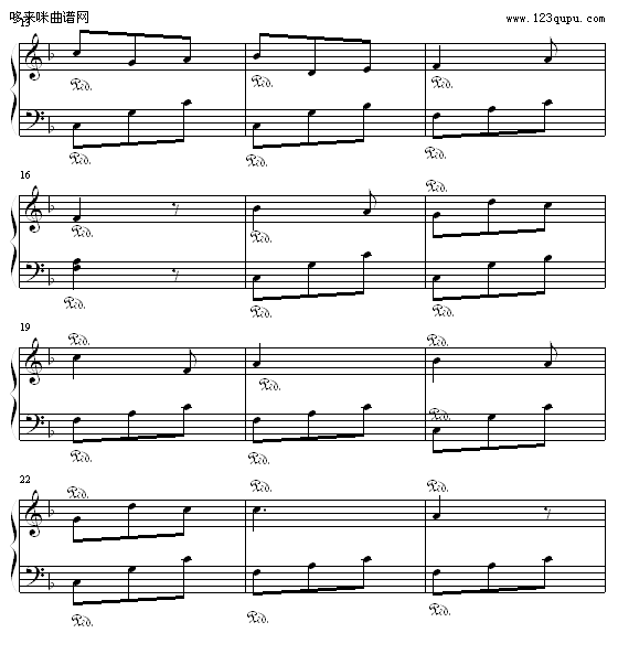 蓝玲花-斯摩渥德钢琴曲谱（图2）