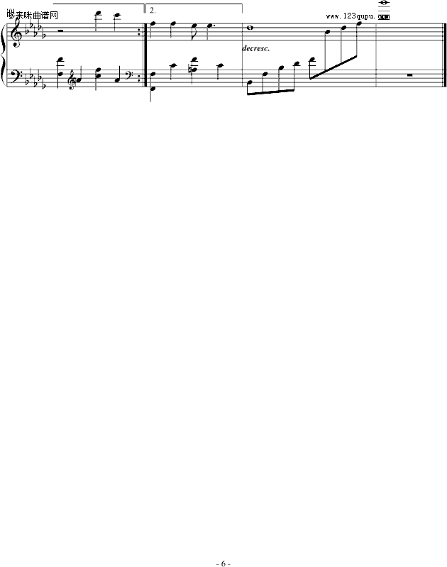 我们都是好孩子-王筝钢琴曲谱（图6）