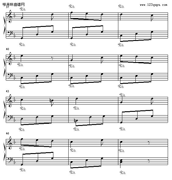 蓝玲花-斯摩渥德钢琴曲谱（图4）