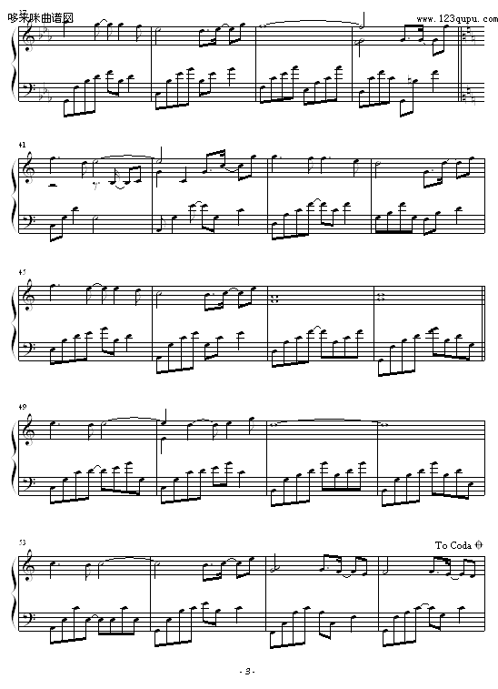 Bittersweet-Kevin Kern钢琴曲谱（图3）