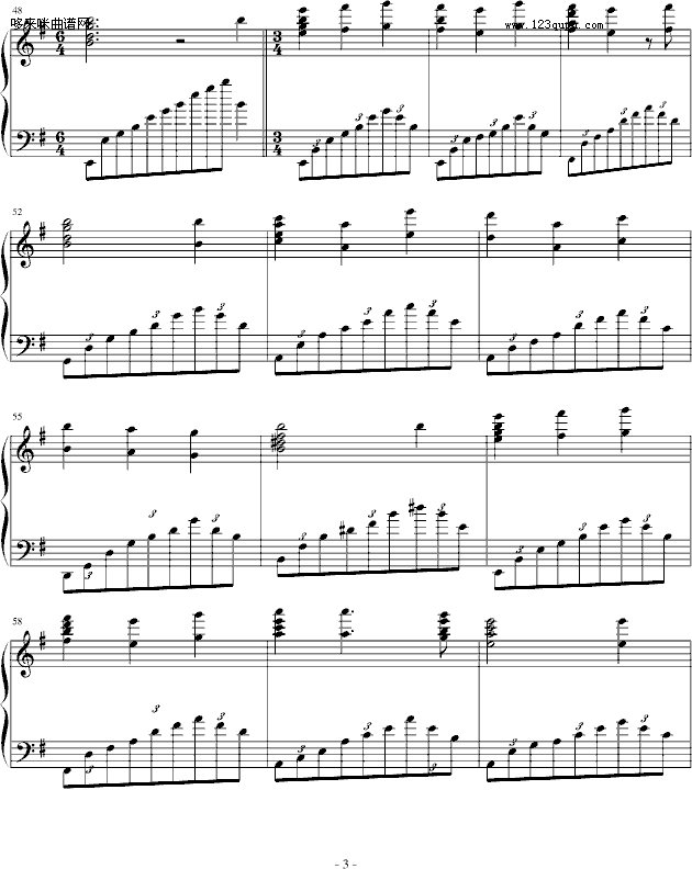 铁窗-许美静钢琴曲谱（图3）