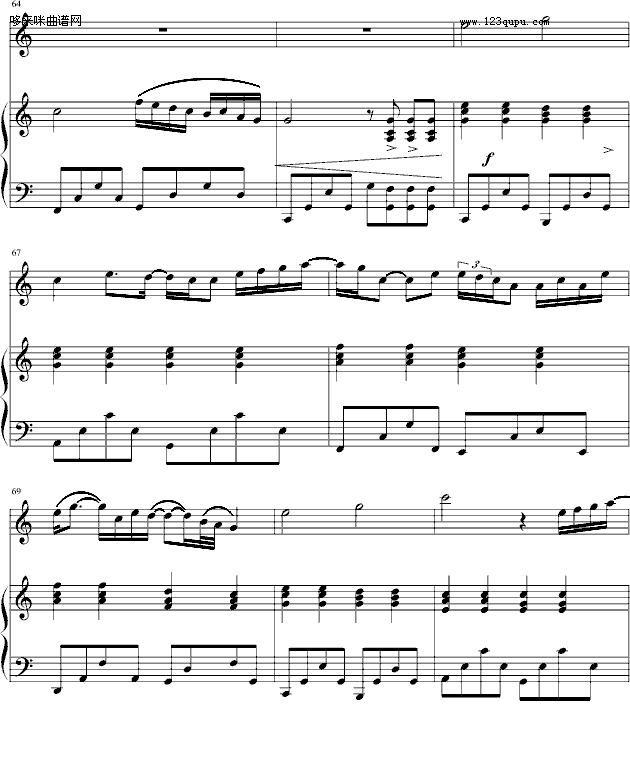 爱很简单- 伴奏-陶喆钢琴曲谱（图8）