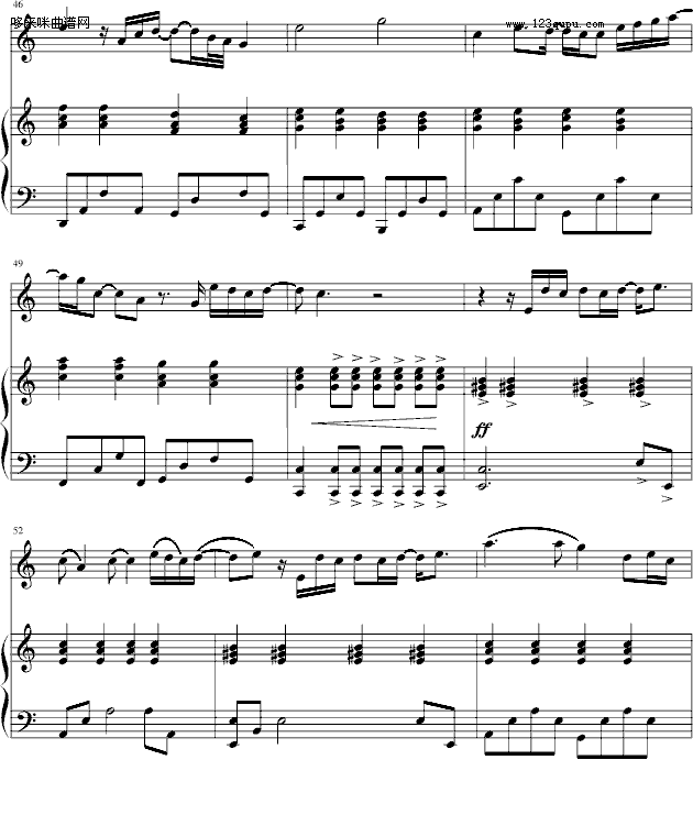 爱很简单- 伴奏-陶喆钢琴曲谱（图6）