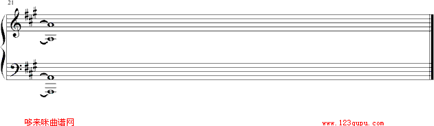 A大调奏鸣曲第一乐章-朋川钢琴曲谱（图4）