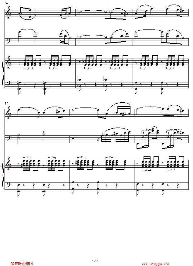 Feb. 13th‘s Night-琴辉钢琴曲谱（图5）