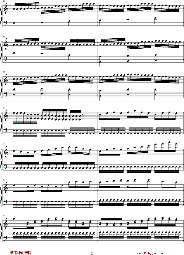 日本人-南山钢琴曲谱（图2）