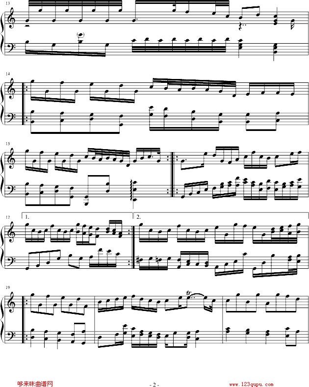 圣诞的来临-SilverRay钢琴曲谱（图2）