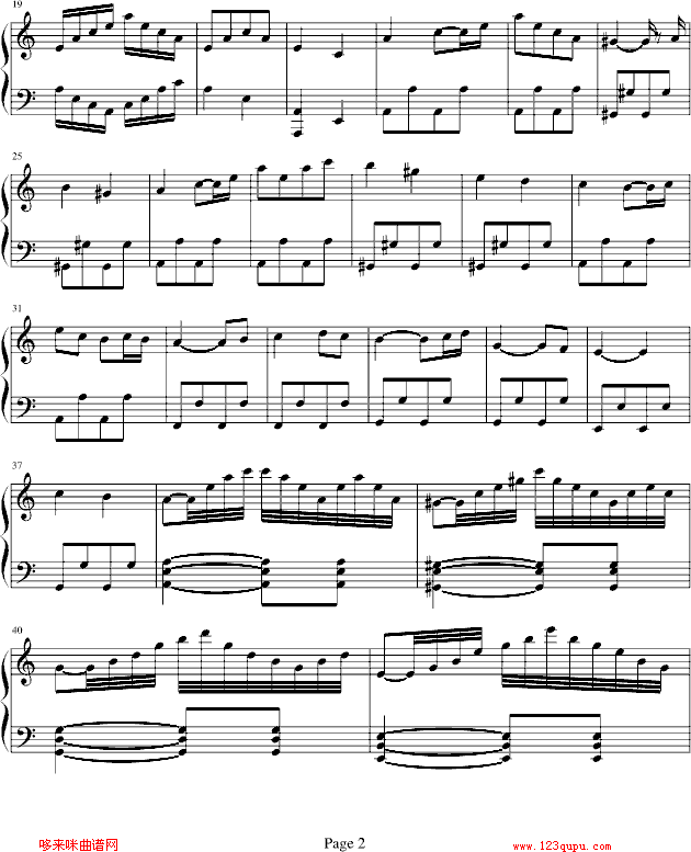 chariot-miyu.u钢琴曲谱（图2）