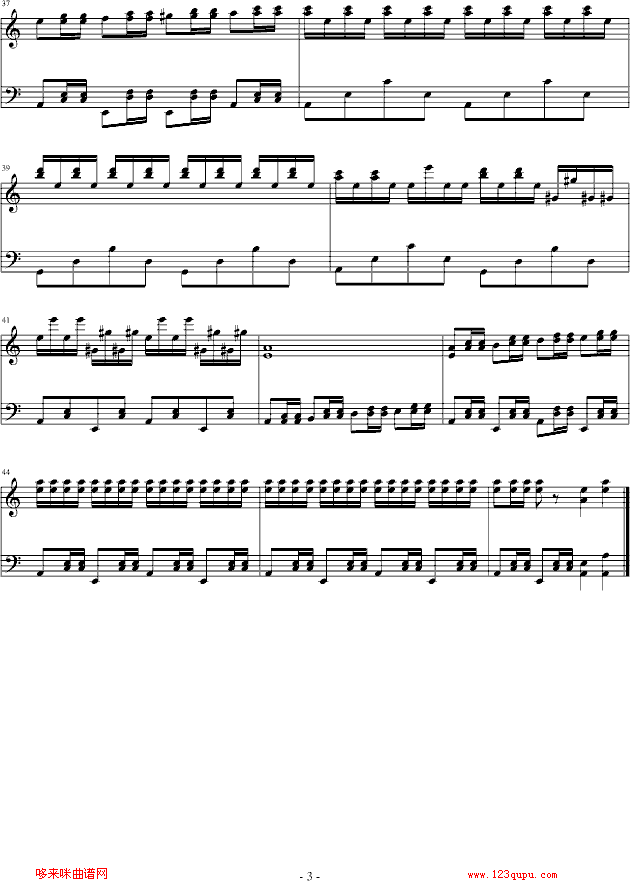 精灵之舞-窨樂寶寶钢琴曲谱（图3）