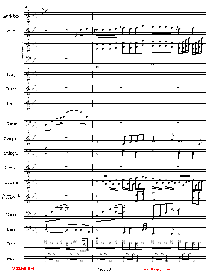 流莺的归属-哈迪钢琴曲谱（图17）