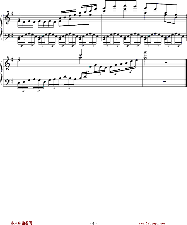 杜甫-归雁-nkhun钢琴曲谱（图4）