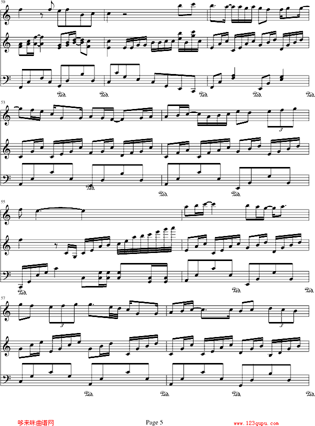 忘却不了的泪-(弹唱版)-.伊dên钢琴曲谱（图5）