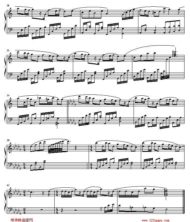 安全感-Twins钢琴曲谱（图3）
