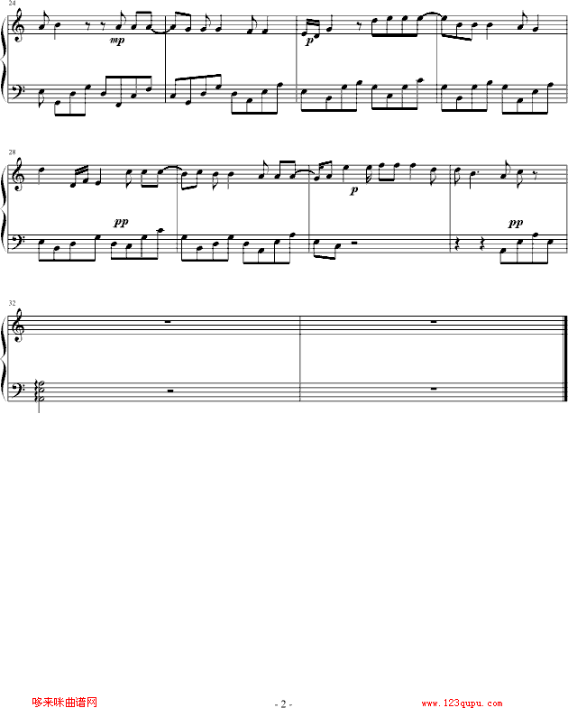 Hush little baby-jeanjsk钢琴曲谱（图2）
