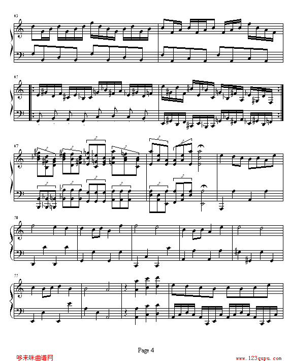 MASS-miyu钢琴曲谱（图4）