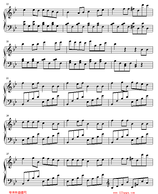 时光机-五月天钢琴曲谱（图2）