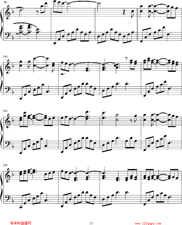 FELITSA-雅尼钢琴曲谱（图7）