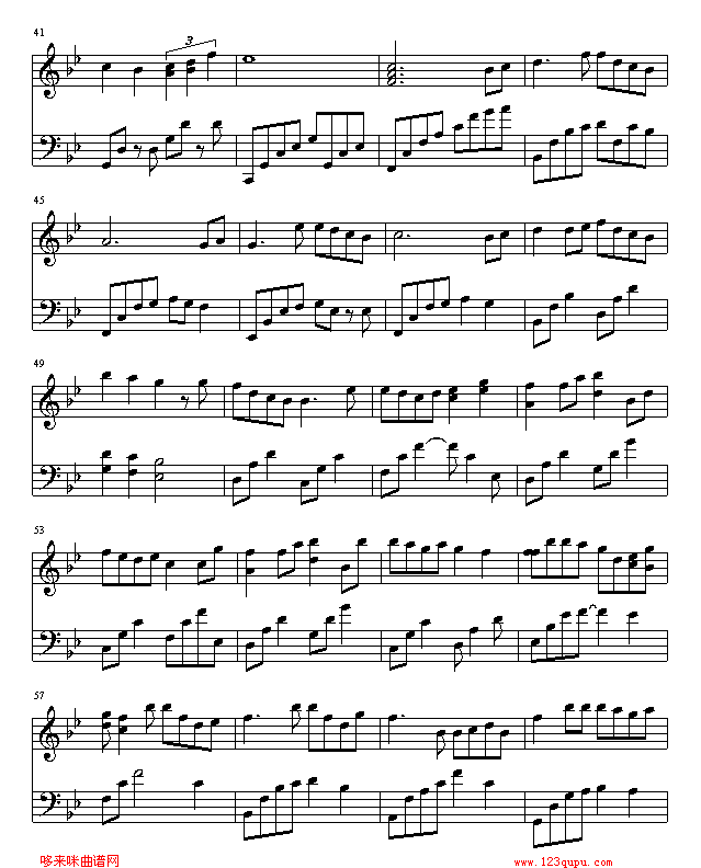 风筝与风-Twins钢琴曲谱（图3）