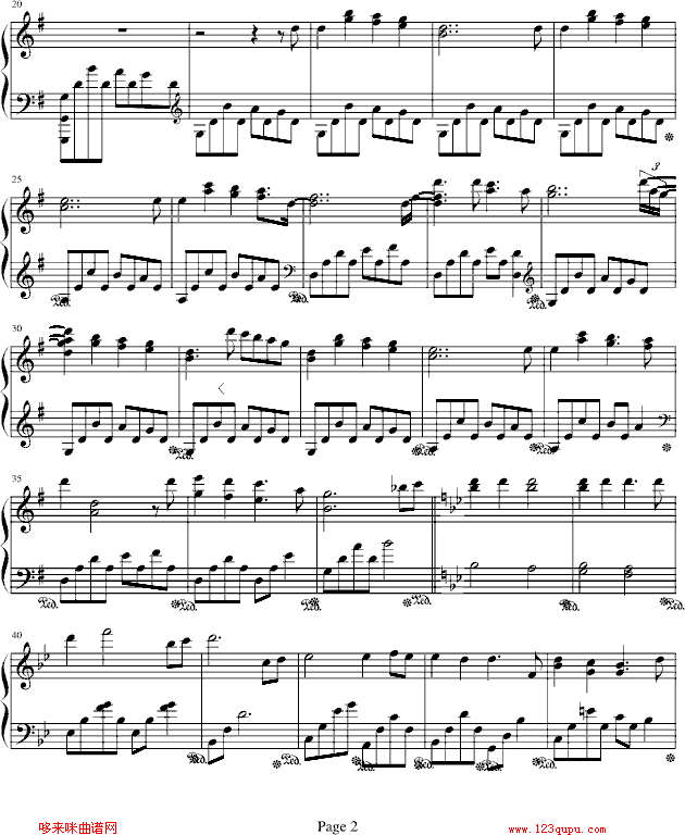 JingleBells-流行曲风-其他侠名钢琴曲谱（图2）