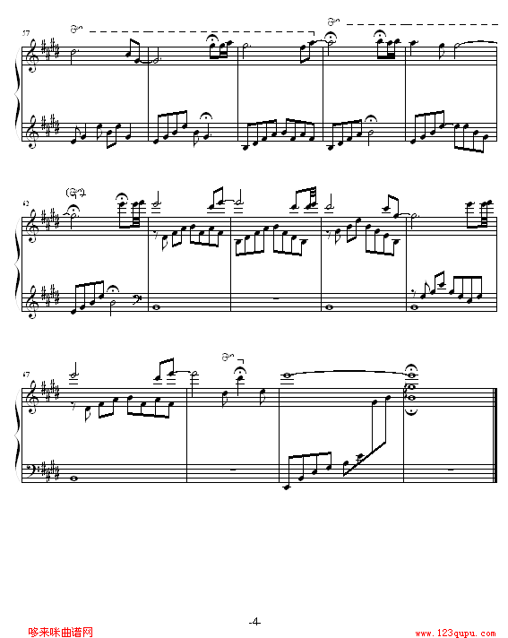 私房话-雅尼钢琴曲谱（图4）
