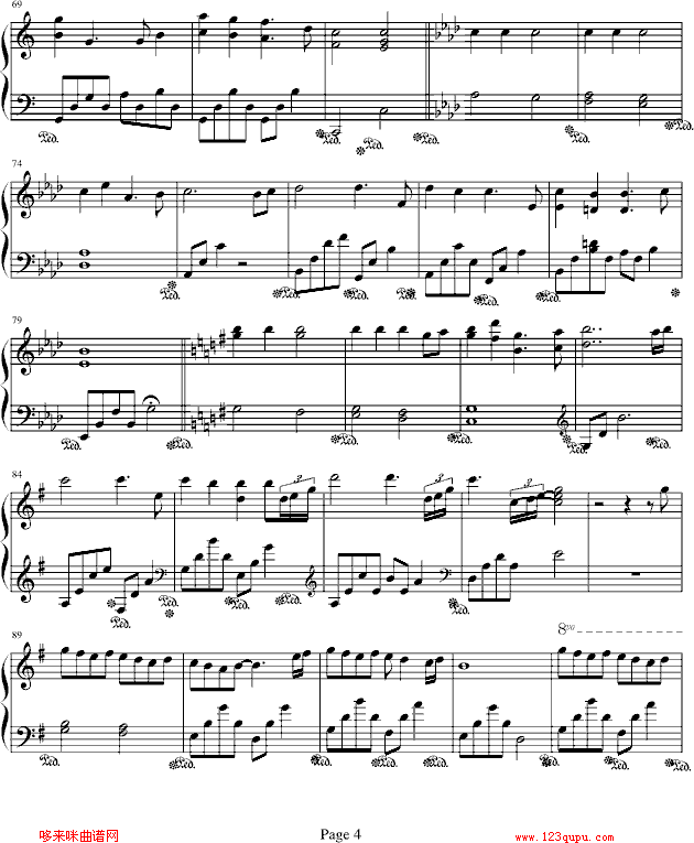 JingleBells-流行曲风-其他侠名钢琴曲谱（图4）