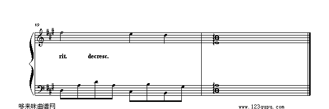 乱世佳人-Twins钢琴曲谱（图5）
