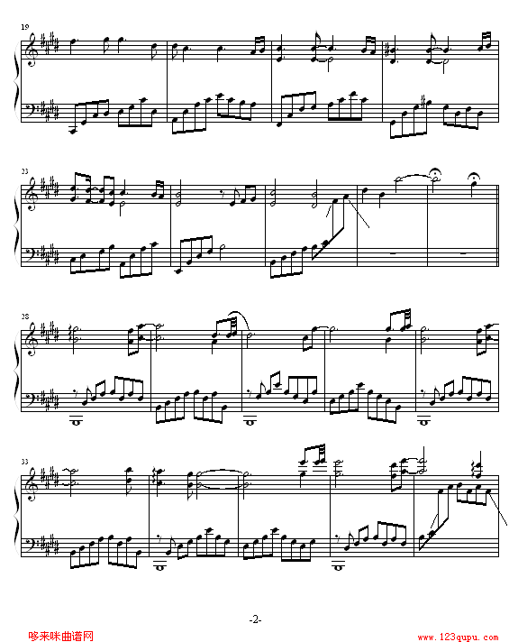 私房话-雅尼钢琴曲谱（图2）