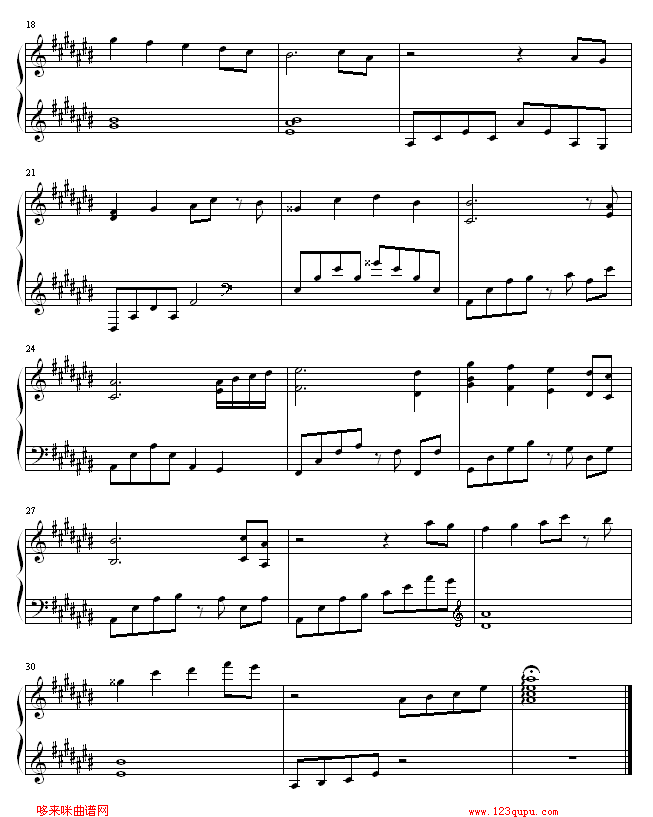 《星之所在》钢琴版-Falcom钢琴曲谱（图2）