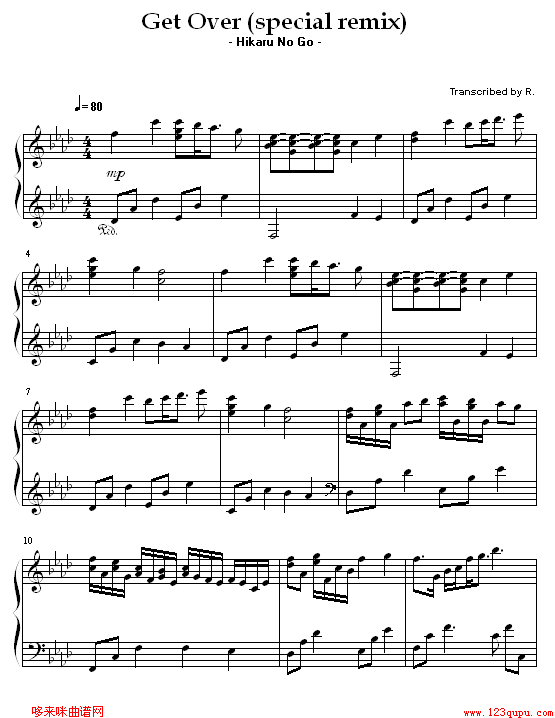 棋魂特别版-棋魂钢琴曲谱（图1）