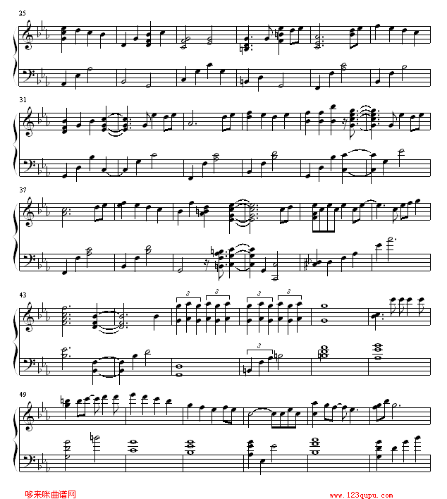 RIVER-Gundam Seed钢琴曲谱（图2）