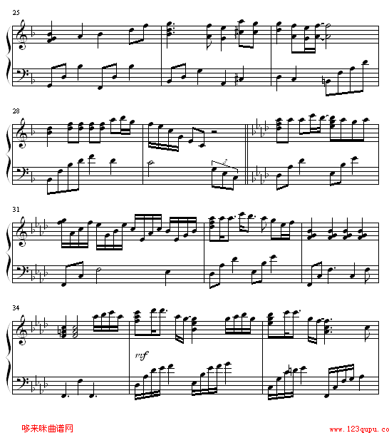 棋魂特别版-棋魂钢琴曲谱（图3）