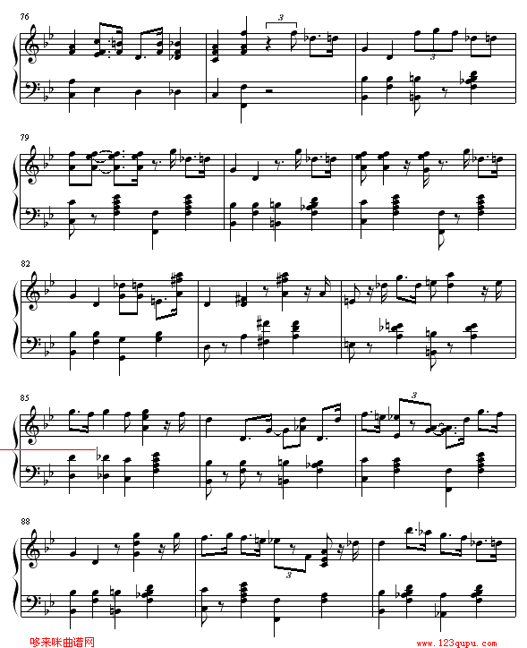 blackfirst-海上钢琴师钢琴曲谱（图6）
