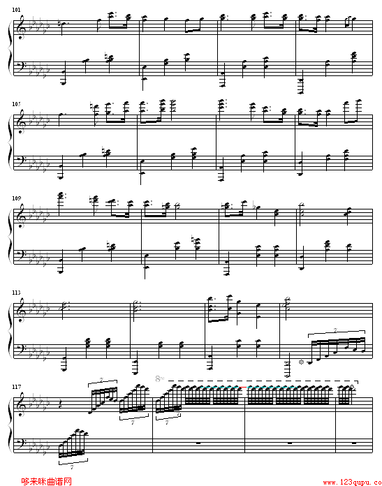 第2章 Seascape-人鱼钢琴曲谱（图6）