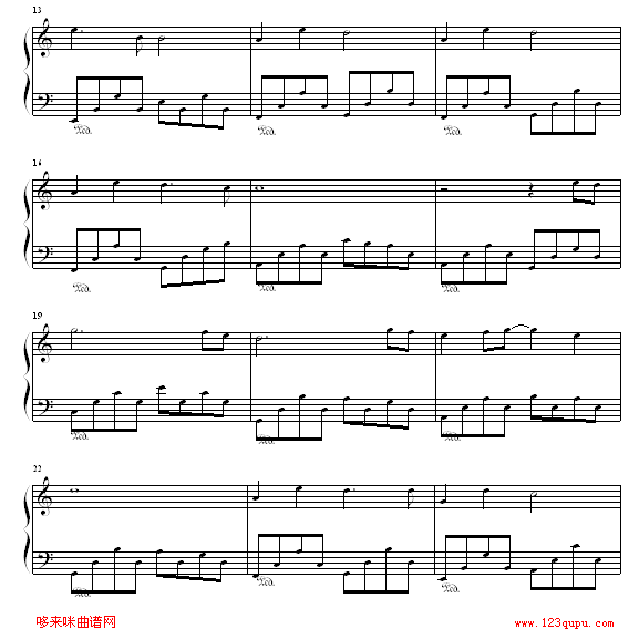 风云钢琴曲谱（图2）