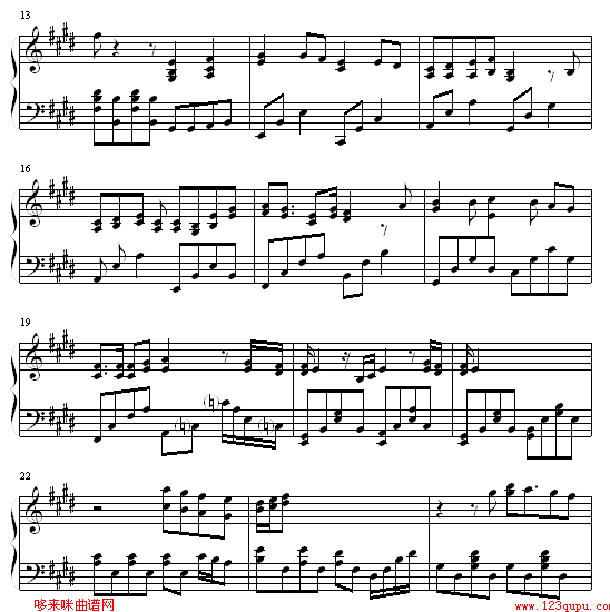 melodies of lifes-最终幻想钢琴曲谱（图2）