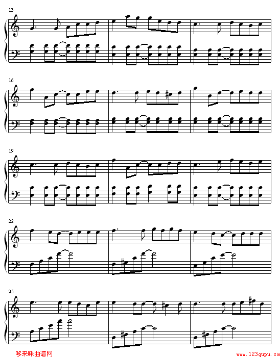 猫的报恩钢琴曲谱（图2）