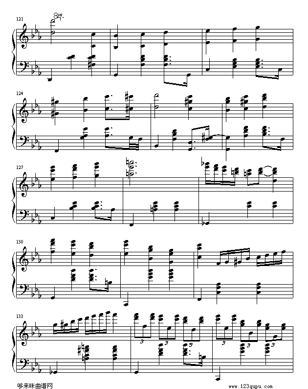 Magic Walt-海上钢琴师钢琴曲谱（图9）
