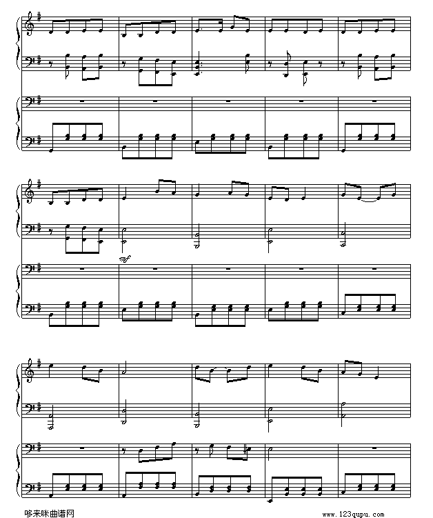 周星驰主演的-Music_boy倾情制作钢琴曲谱（图8）