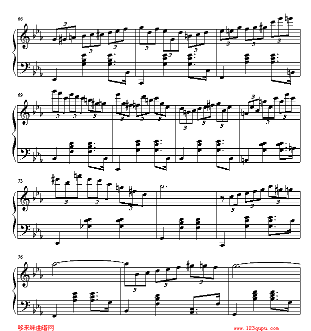 Magic Walt-海上钢琴师钢琴曲谱（图5）