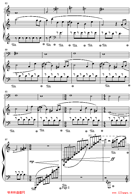 MINAMI-悠长假期钢琴曲谱（图8）