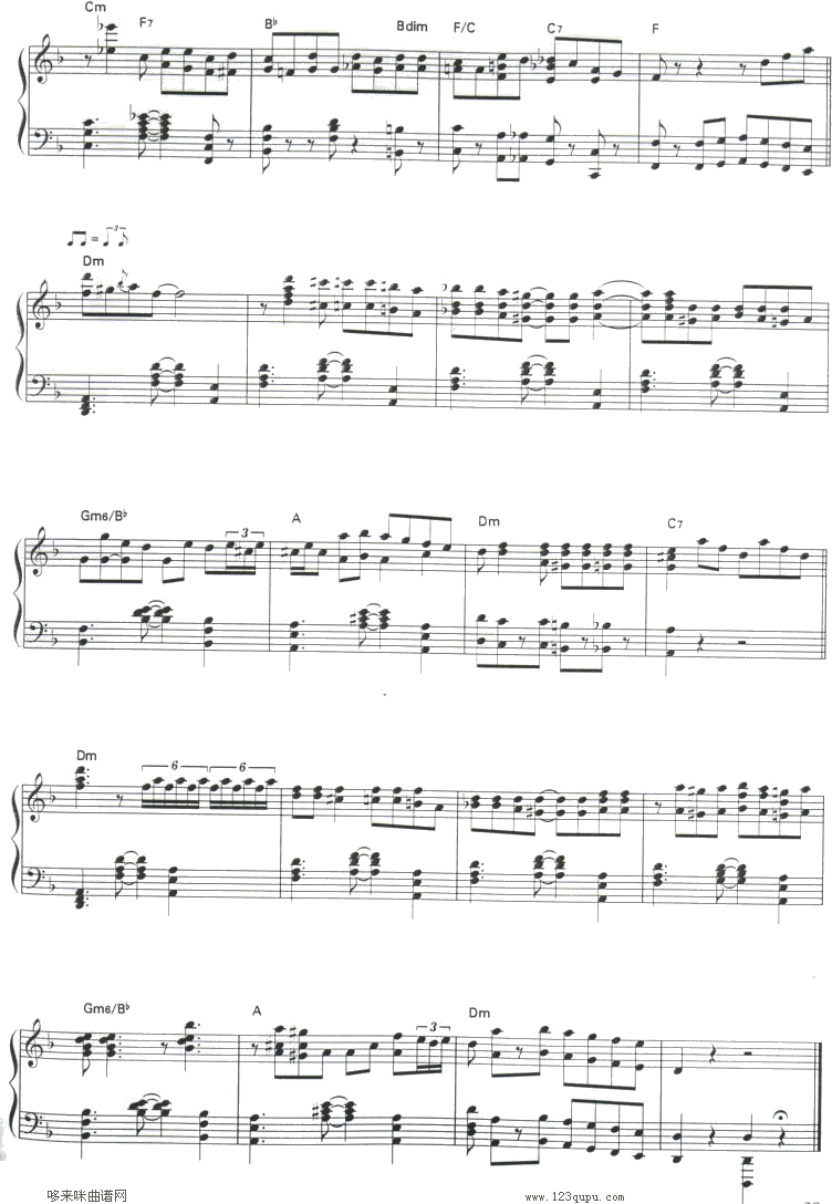 The Crave-海上钢琴师钢琴曲谱（图4）