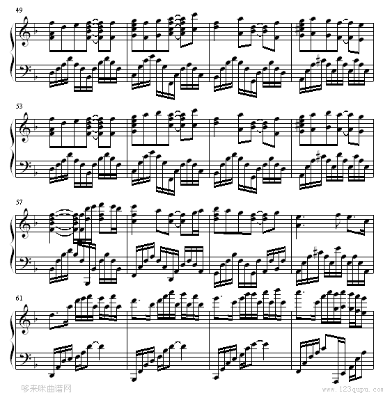 深海的孤独-尾浦游纪钢琴曲谱（图4）